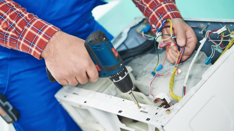 Yunusemre Samsung Samsung çamaşır makinesi kart tamiri – Su almama arızası orijinal parça ile giderildi. - Teknik servis örneği